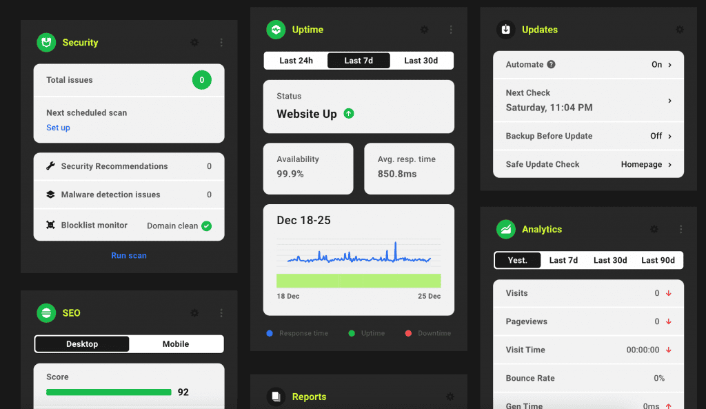 LimaWeb - Controlpanel