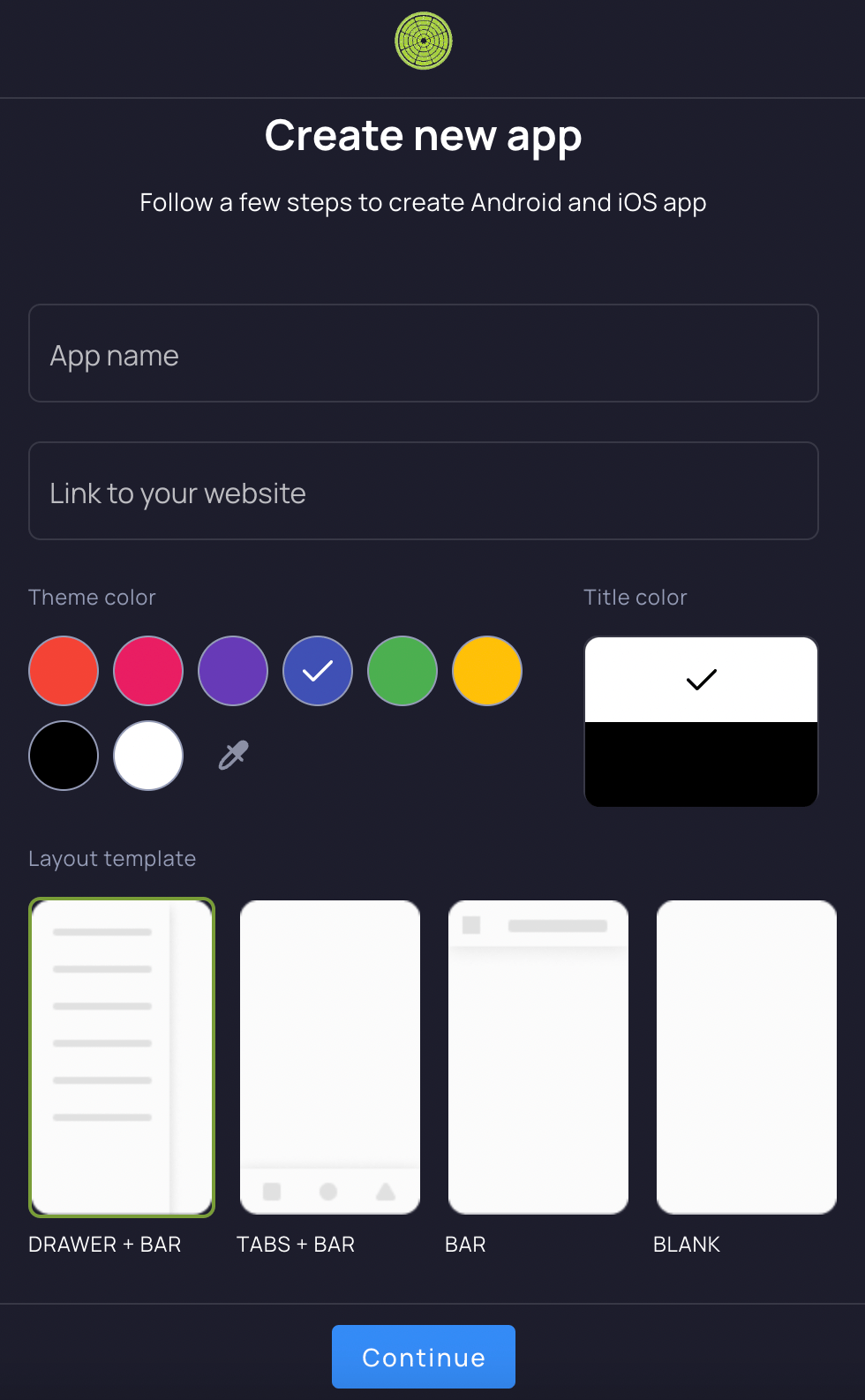 LimaWapp - Web Applicatie